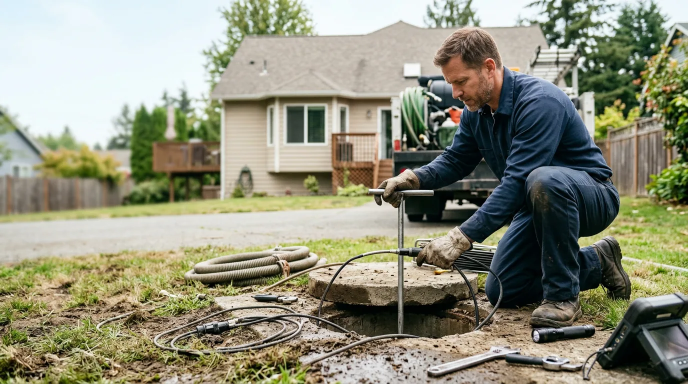 Septic Tank Pumping in Mountain Ranch, CA